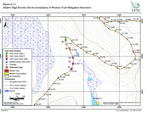 Annex I: Site # 6 High Priority Site for Installation of Western Toad Mitigation Structures