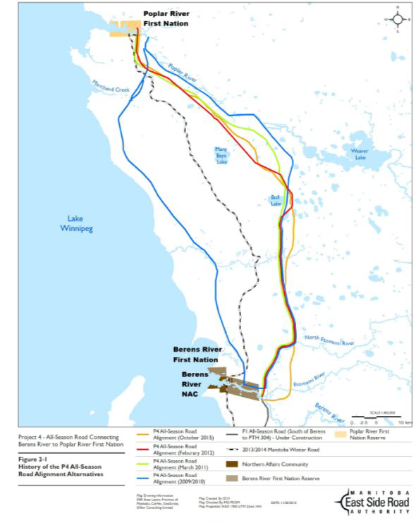 Figure 4: Route Alignment Alternatives